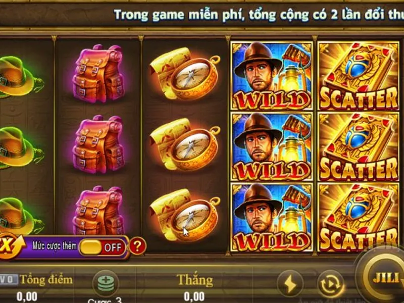 Hình ảnh trò chơi slot jackpot chủ đề đại dương với kho báu và sinh vật biển